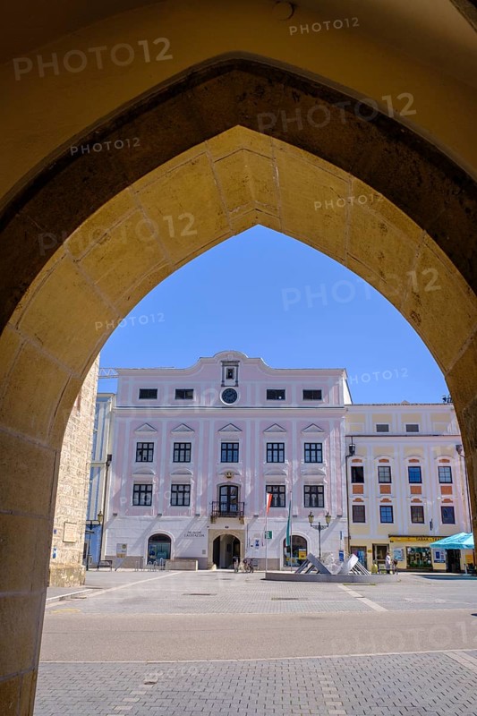 Museum Lauriacum on the main square, Enns, Mühlviertel region, Upper Austria, Austria, Europe