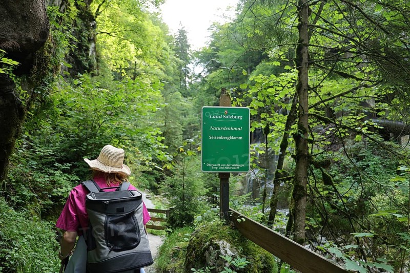 Seisenbergklamm gorge, natural monument, Pinzgau, Salzburger Land, Austria, Europe