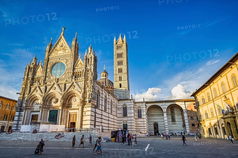 Cathedral of Siena, Tuscany, Italy, Europe
