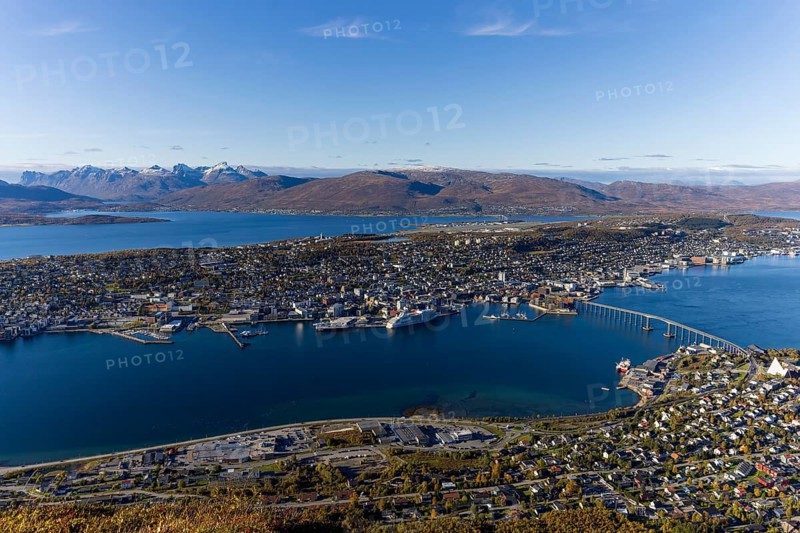 View of Tromso, September 2024, Norway, Europe