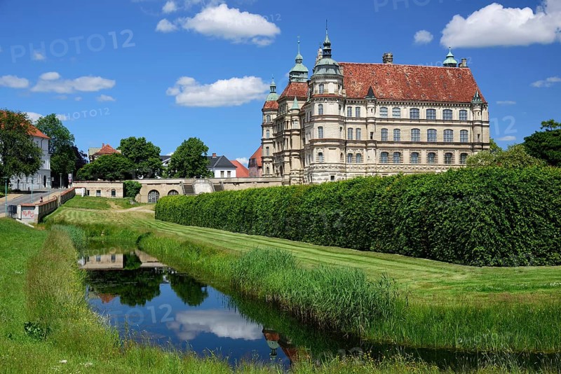 Europe, Germany, Mecklenburg-Western Pomerania, Güstrow, Güstrow Castle, built in the 16th century, Renaissance building, Güstrow, Mecklenburg-Western Pomerania, Germany, Europe