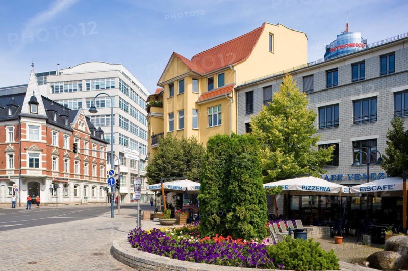 Jena is a university town and independent city in Thuringia in the metropolitan region of Central Germany. After the state capital Erfurt, it is the second largest city in Thuringia and one of the three regional centres of the state. Goethe Gallery, Jena, Thuringia, Germany, Europe