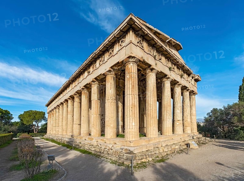 Temple of Hephaestus, Ancient Agora of Athens, Greece, Europe