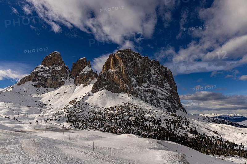 Passo Sella, South Tyrol, Italy, Europe