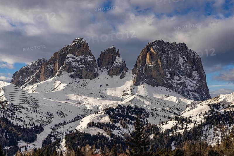 Passo Sella, South Tyrol, Italy, Europe