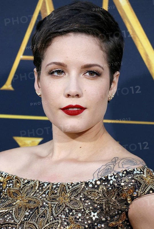 Halsey at the Los Angeles premiere of 'The Huntsman: Winter's War' held at the Regency Village Theatre in Westwood, USA on April 11, 2016