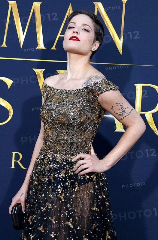 Halsey at the Los Angeles premiere of 'The Huntsman: Winter's War' held at the Regency Village Theatre in Westwood, USA on April 11, 2016