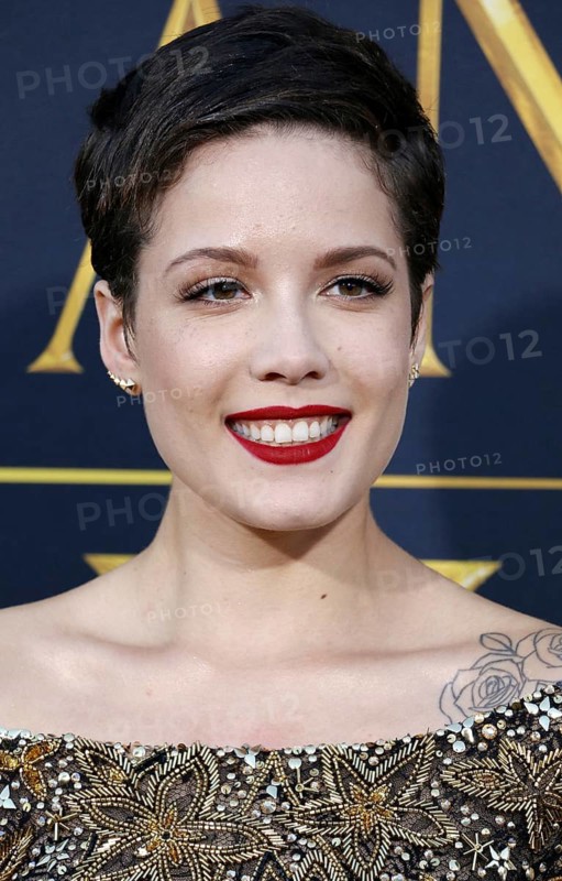 Halsey at the Los Angeles premiere of 'The Huntsman: Winter's War' held at the Regency Village Theatre in Westwood, USA on April 11, 2016