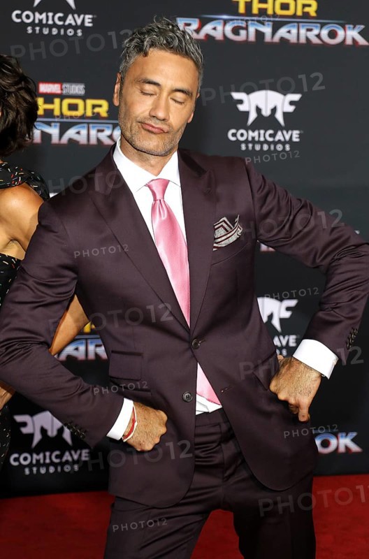Taika Waititi at the World premiere of 'Thor: Ragnarok' held at the El Capitan Theatre in Hollywood, USA on October 10, 2017., Hollywood, California, USA, North America