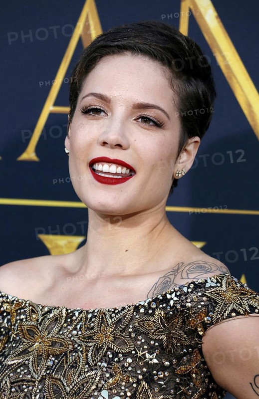 Halsey at the Los Angeles premiere of 'The Huntsman: Winter's War' held at the Regency Village Theatre in Westwood, USA on April 11, 2016