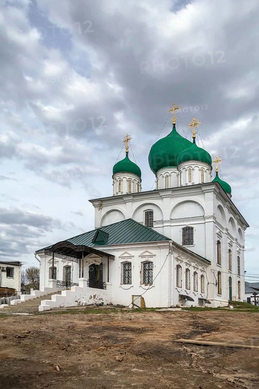 Transfiguration Cathedral in Arzamas city center, Russia, Europe