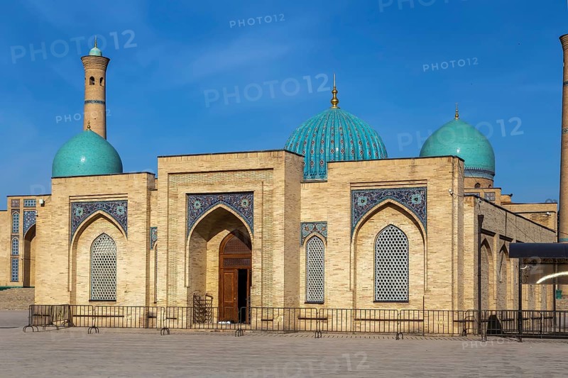 Historical Muyi Muborak Madrasah, Tashkent. Uzbekistan