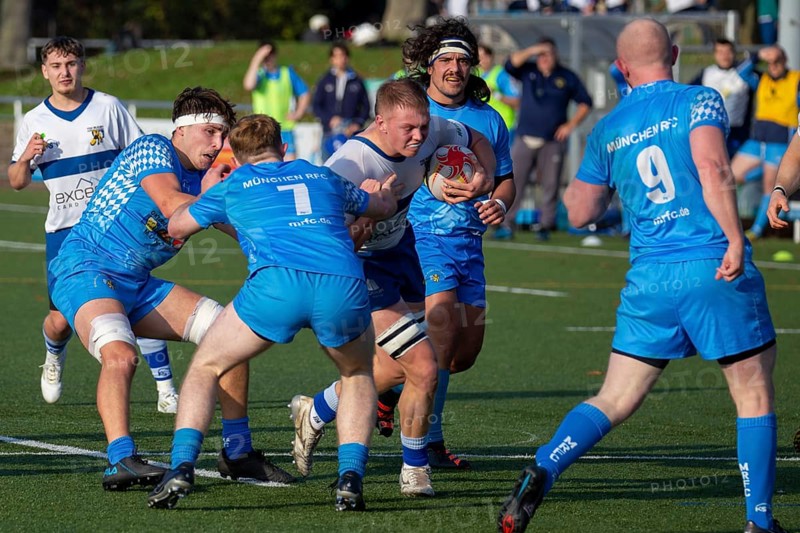 09.11.2024, Rugby 1st Bundesliga South/West, Season 2024/25, Matchday 7: TSV Handschuhsheim vs Munich RFC