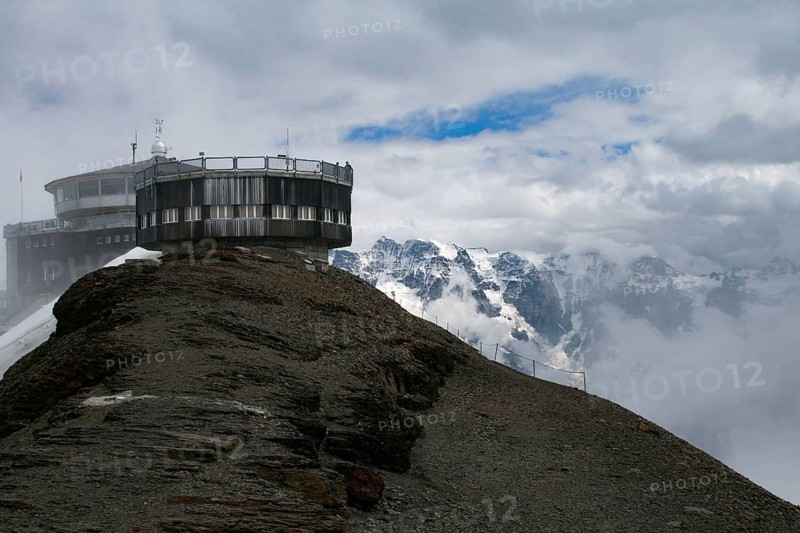 Summit station of the Alps near Bern
