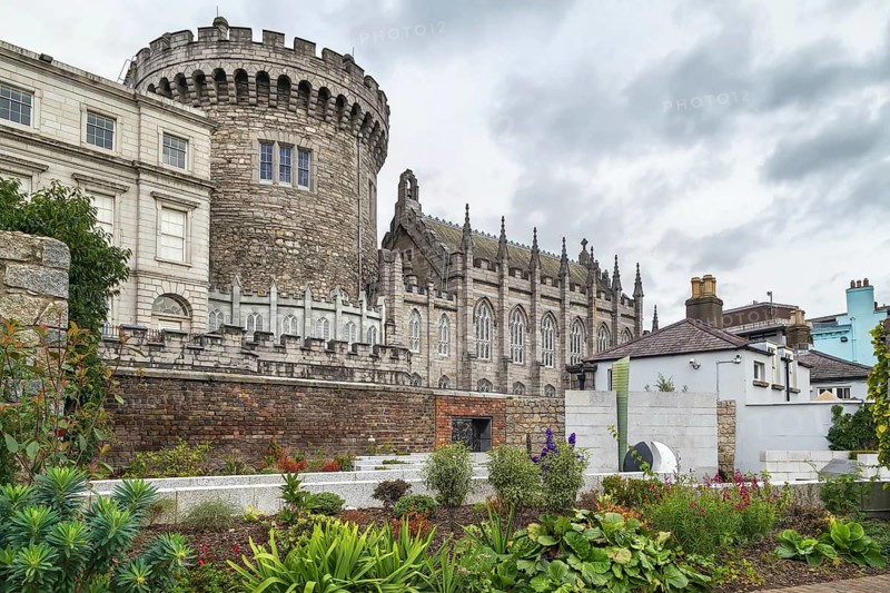 Record Tower and Chapel Royal in Dublin castle, Ireland, Europe