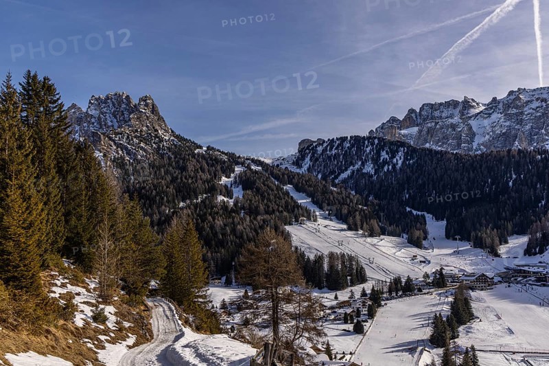 Way of the Cross in Vallunga near Selva di Val Gardena, South Tyrol, Italy, Europe
