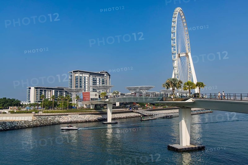 Ferris wheel, Jumairah Beach, Dubai, United Arab Emirates, Asia