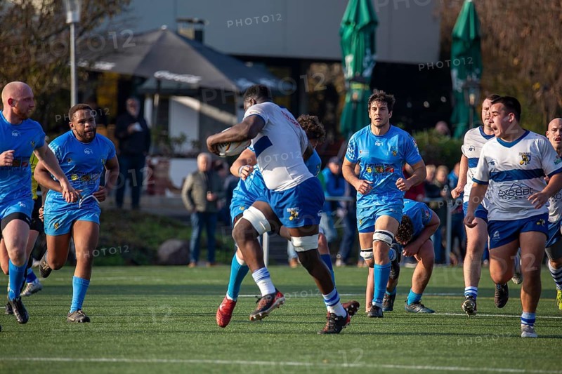 09.11.2024, Rugby 1st Bundesliga South/West, Season 2024/25, Matchday 7: TSV Handschuhsheim vs Munich RFC