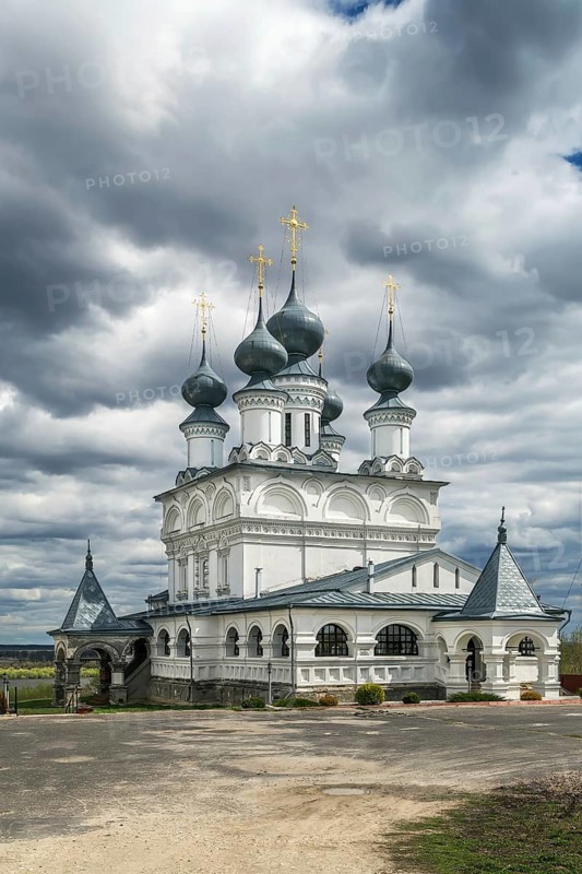 Church of the Resurrection in Resurrection Monastery, Murom, Russia, Europe