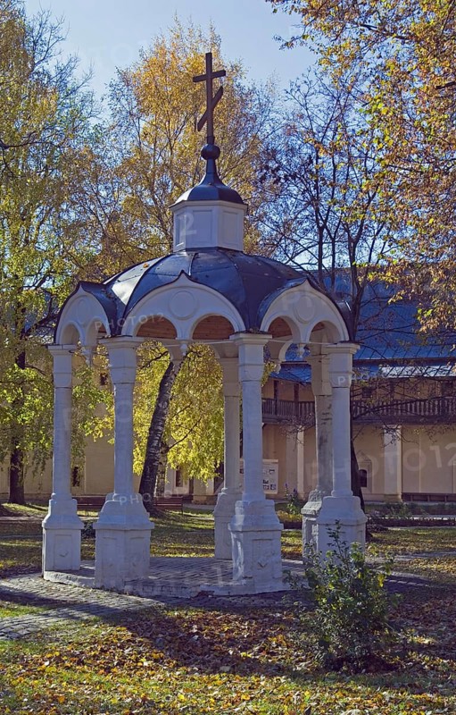 Arbor in Monastery, Suzdal, Russia, Europe