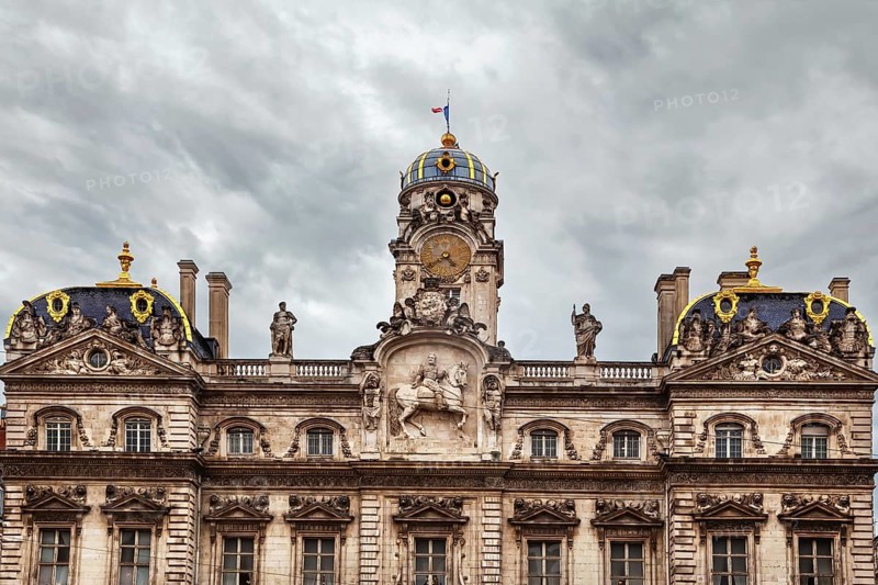 Hotel de Ville de Lyon is the city hall of the City of Lyon, France, Europe