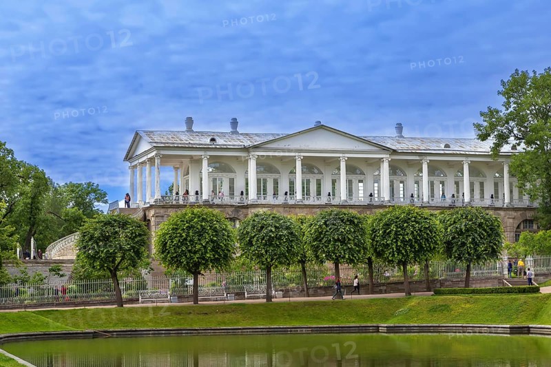 Cameron Gallery in Catherine Park, Tsarskoye Selo, Russia, Europe