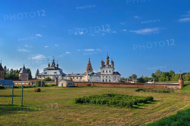 View of Yuryev-Polsky Kremlin, Russia, Europe