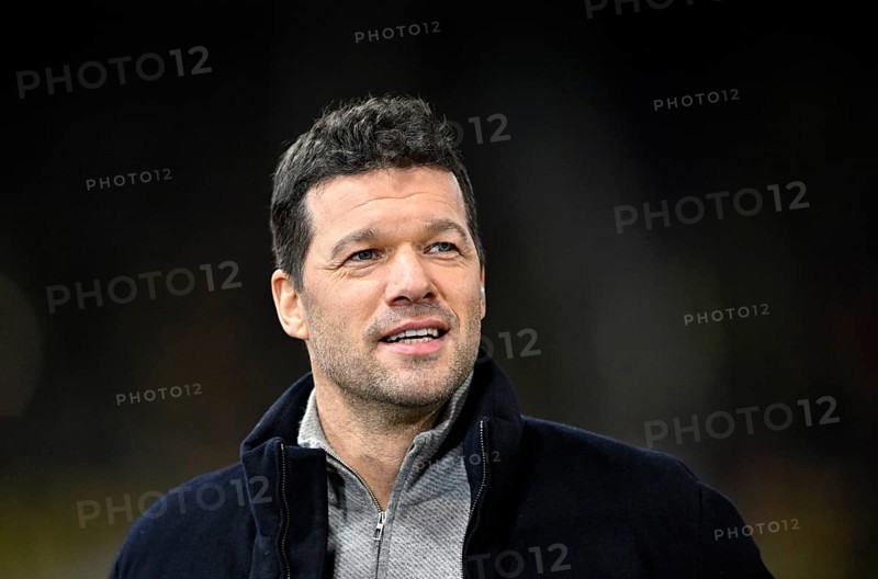 TV expert Michael Ballack DAZN, portrait, smiles, Voith-Arena, Heidenheim, Baden-Württemberg, Germany, Europe