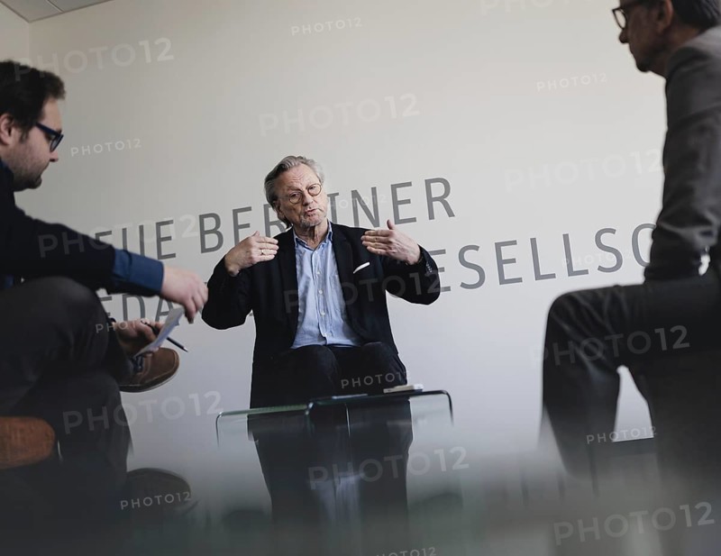 Peter Brandt, recorded during an interview at the NBR office in Berlin. 09.05.2022