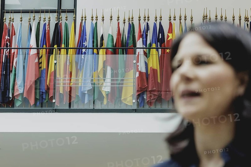 Annalena Bärbock (Alliance 90/The Greens), Federal Foreign Minister, photographed during a visit to the International Tribunal for the Law of the Sea during the Foreign Minister's trip to Germany in Hamburg, 26 July 2024. /