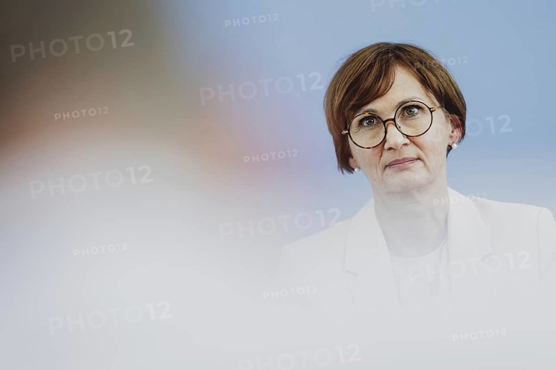 Bettina Stark-Watzinger (FDP), Federal Minister of Education and Research, at a press conference on the publication of the 'Education in Germany 2024' report in Berlin, 17 June 2024