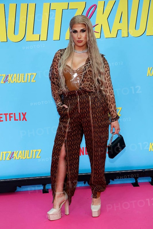 Yoncé Bankis at the premiere of the Kaulitz & Kaulitz (Netflix) reality series at the Delphi cinema in Berlin on 21 June 2024