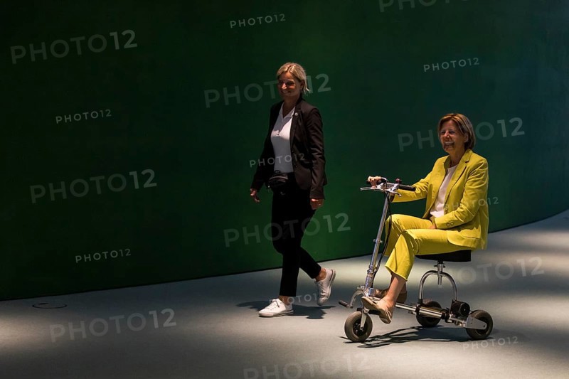 Malu Dreyer (Minister President of Rhineland-Palatinate, SPD) with electric car after the consultations of the Minister Presidents' Conference with the heads of government of the federal states in the Federal Chancellery, Berlin, 20 June 2024