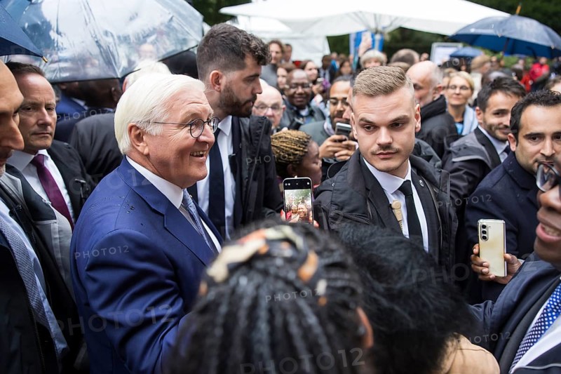 Frank-Walter Steinmeier (President of the Federal Republic of Germany) at the Federal President's Citizens' Festival in the Bellevue Palace Gardens, Berlin, 13/09/2024