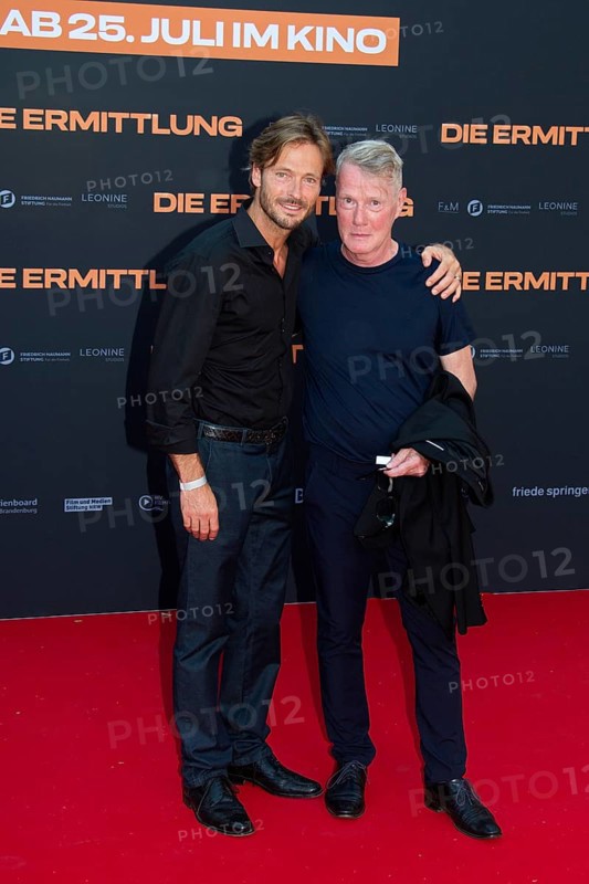 Andreas Pietschmann, Thorsten Ranft, DIE ERMITTLUNG, Photo Call at the red carpet for the Berlin premiere at ZOO Palast, Berlin, 16 July 2024
