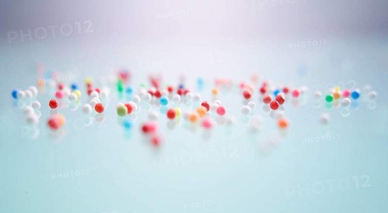 Colourful nonpareils, sugar pearls, sprinkle decorations in bright colours, mini sugar balls for decorating ice cream, cakes and muffins