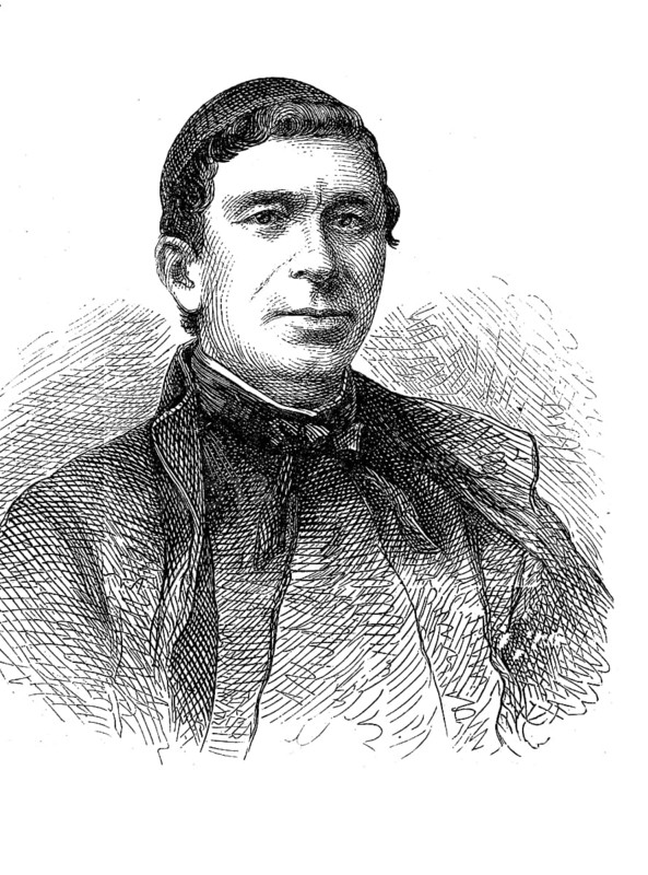Angelo Secchi, 28 June 1818, 26 February 1878, was an Italian Jesuit, physicist and astronomer. As director of the Vatican Observatory, he researched the solar corona, Historical, digital reproduction of an original from the 19th century