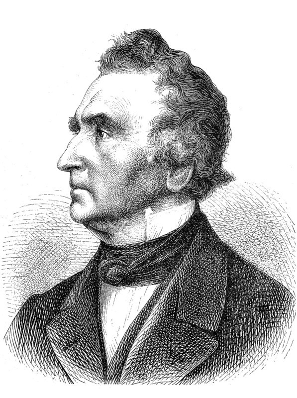 Justus Liebig, from 1845 Justus Freiherr von Liebig, 12 May 1803, 18 April 1873, German chemist and university professor in Giessen and Munich, developed a production process for beef extracts, Historical, digital reproduction of an original from the 19th century