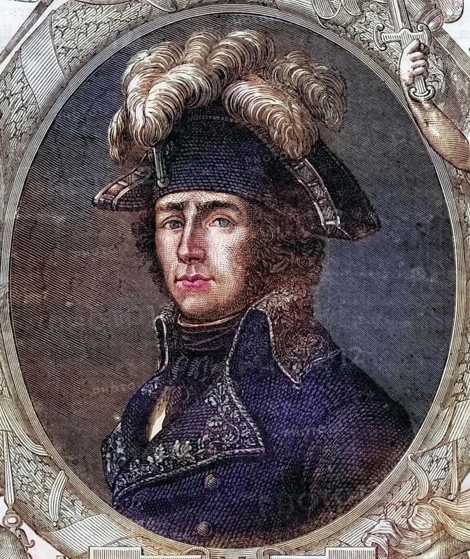 Jean Antoine Rossignol (born 7 November 1759 in Paris died 28 April 1802 on the Comoros island of Anjouan) was a general during the French Revolution, Historical, digitally restored reproduction from a 19th century master, Record date not stated