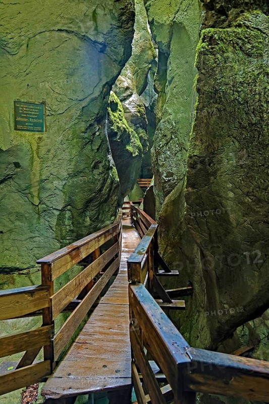 Seisenbergklamm gorge, natural monument, Pinzgau, Salzburger Land, Austria, Europe
