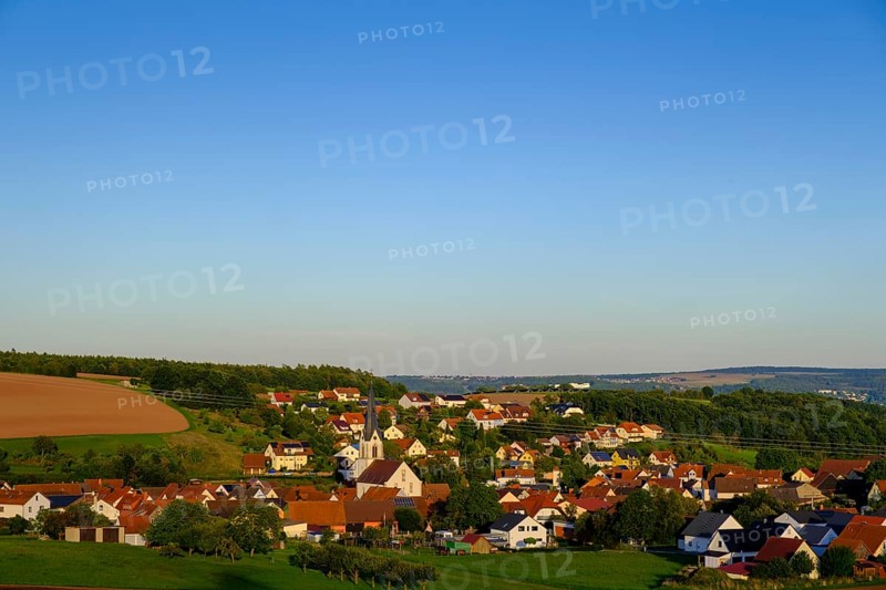 Windshausen, Rhön-Grabfeld, Rhön, Lower Franconia, Franconia, Bavaria, Germany, Europe