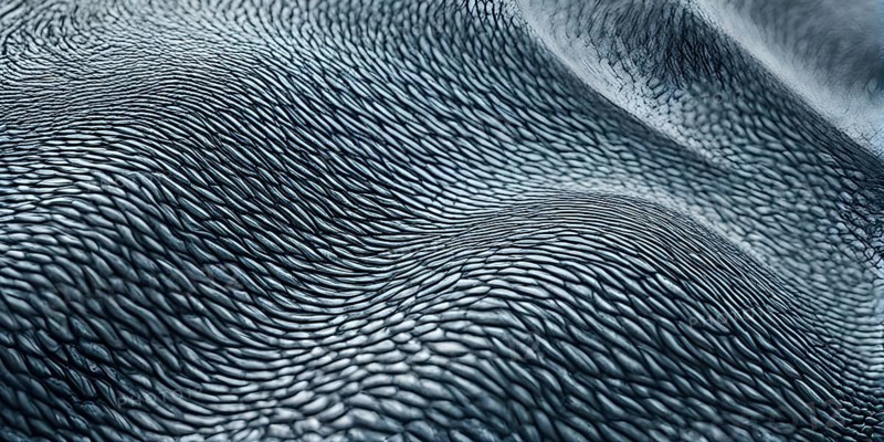 Abstract composition of shark skin texture with repetitive patterns, AI generated
