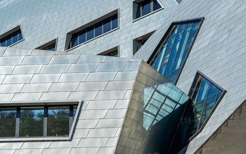 The Leuphana University of Lüneburg, central building, designed by Daniel Libeskind, Lower Saxony, Germany, Europe