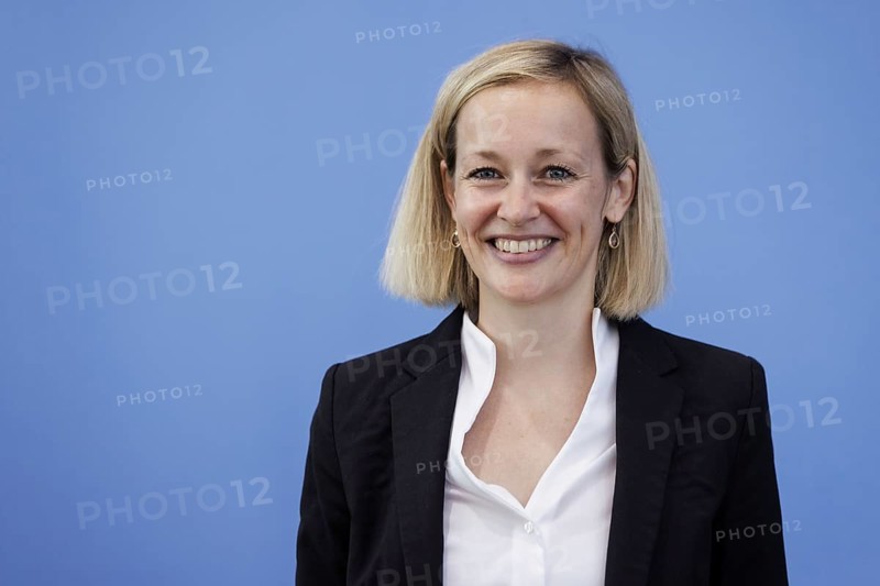 Louisa Specht-Riemenschneider, Federal Commissioner for Data Protection and Freedom of Information (BfDI), recorded at the Federal Press Conference on the appointment of the Federal Commissioner for Data Protection and Freedom of Information in Berlin, 3 September 2024