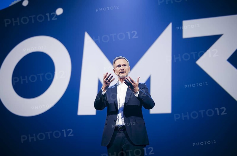 Christian Lindner (FDP), Federal Minister of Finance, photographed at the OMR Festival (Online Marketing Rockstars) in Hamburg, 08.05.2024. Photographed on behalf of the Federal Ministry of Finance (BMF)
