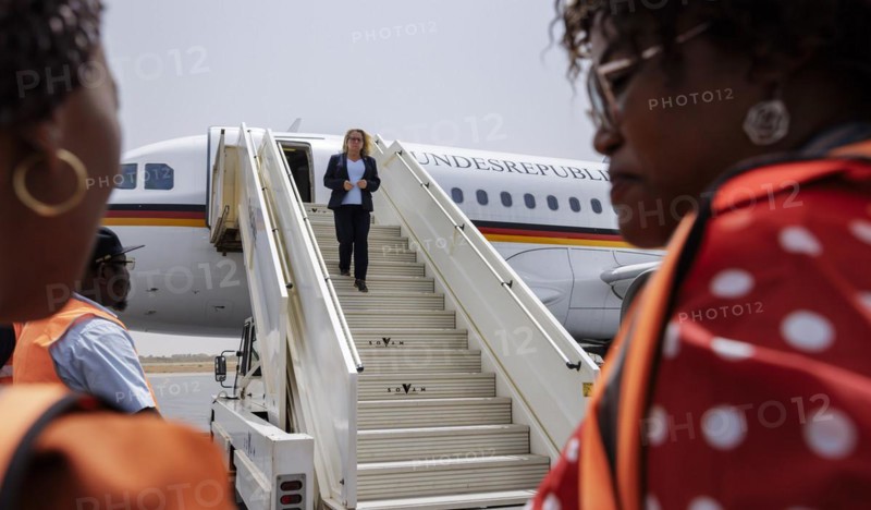 Svenja Schulze (SPD), Federal Minister for Economic Cooperation and Development in Ouagadougou, 4 March 2024.photographed on behalf of the Federal Ministry for Economic Cooperation and Development