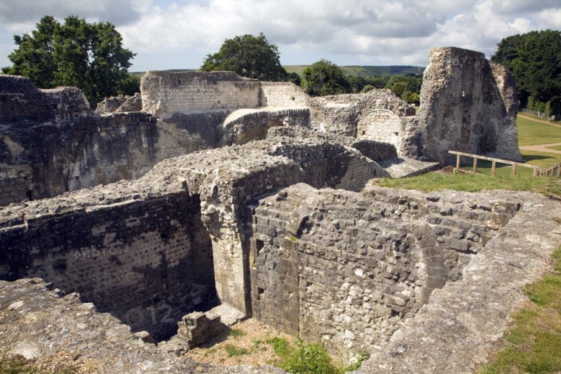 Ruins of Saint Pancras priory, Lewes, East Sussex, England, United Kingdom, Europe