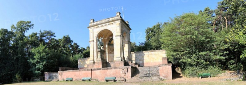 Victory and peace memorial Edenkoben, Palatinate. Built in 1899 to commemorate the Franco-Prussian War of 1870/71 (Edenkoben, Rhineland-Palatinate)