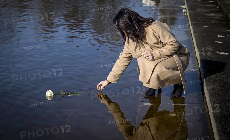 Annalena Bärbock (Alliance 90/The Greens), Federal Foreign Minister, visits the Ravensbrück Memorial, a former concentration camp for woman during the National Socialist era. 'Photographed on behalf of the Federal Foreign Office'