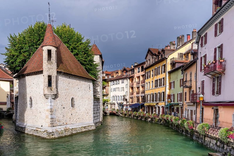 City of Annecy, Departement Haute-Savoie, region Auvergne-Rhône-Alpes, France, Europe